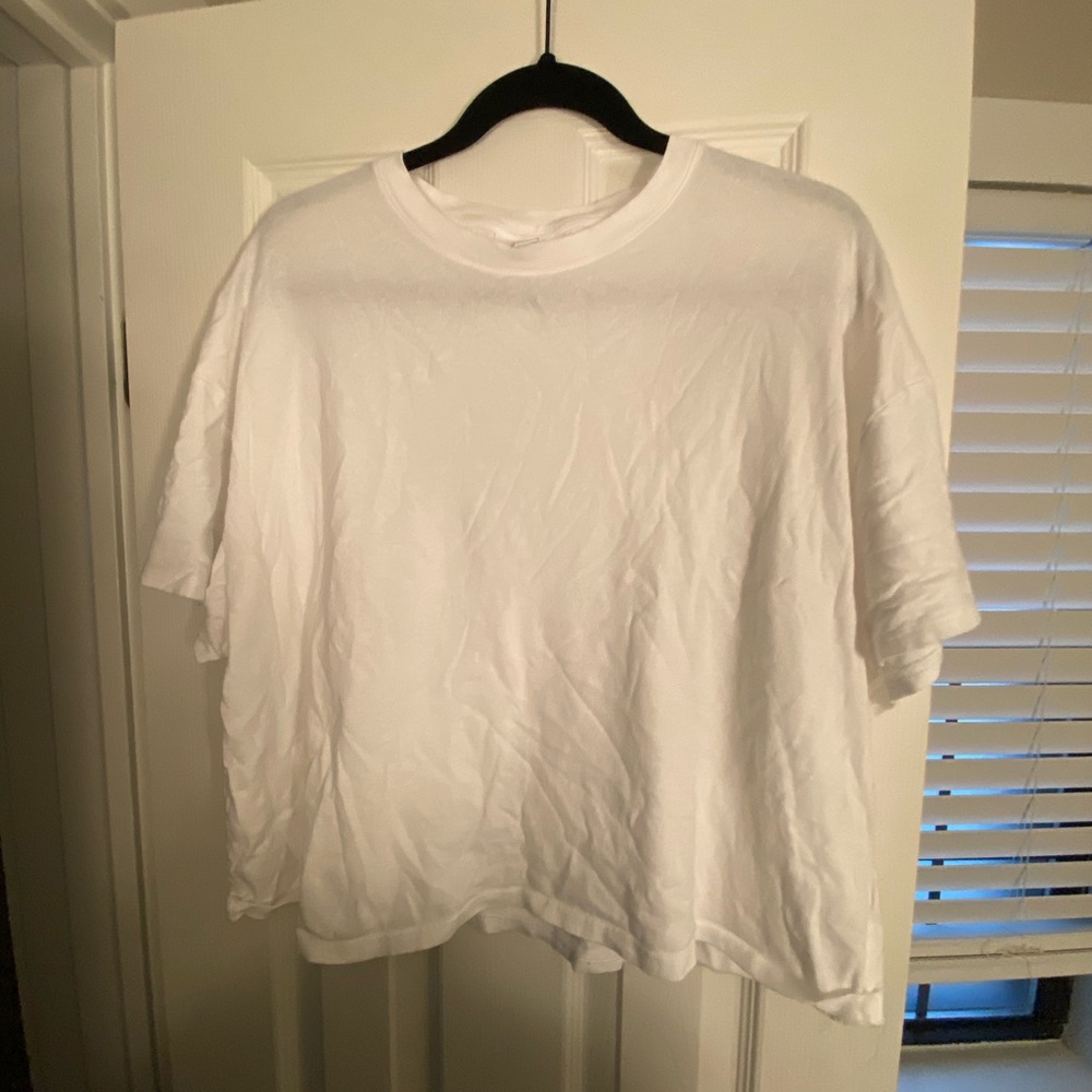 Classic TopShop White T-Shirt Size 12 (L)